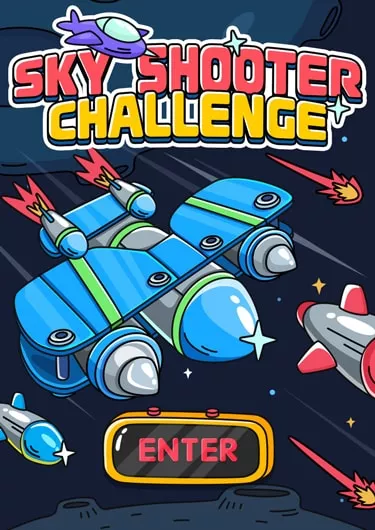 Sky Shooter Game Template Preview